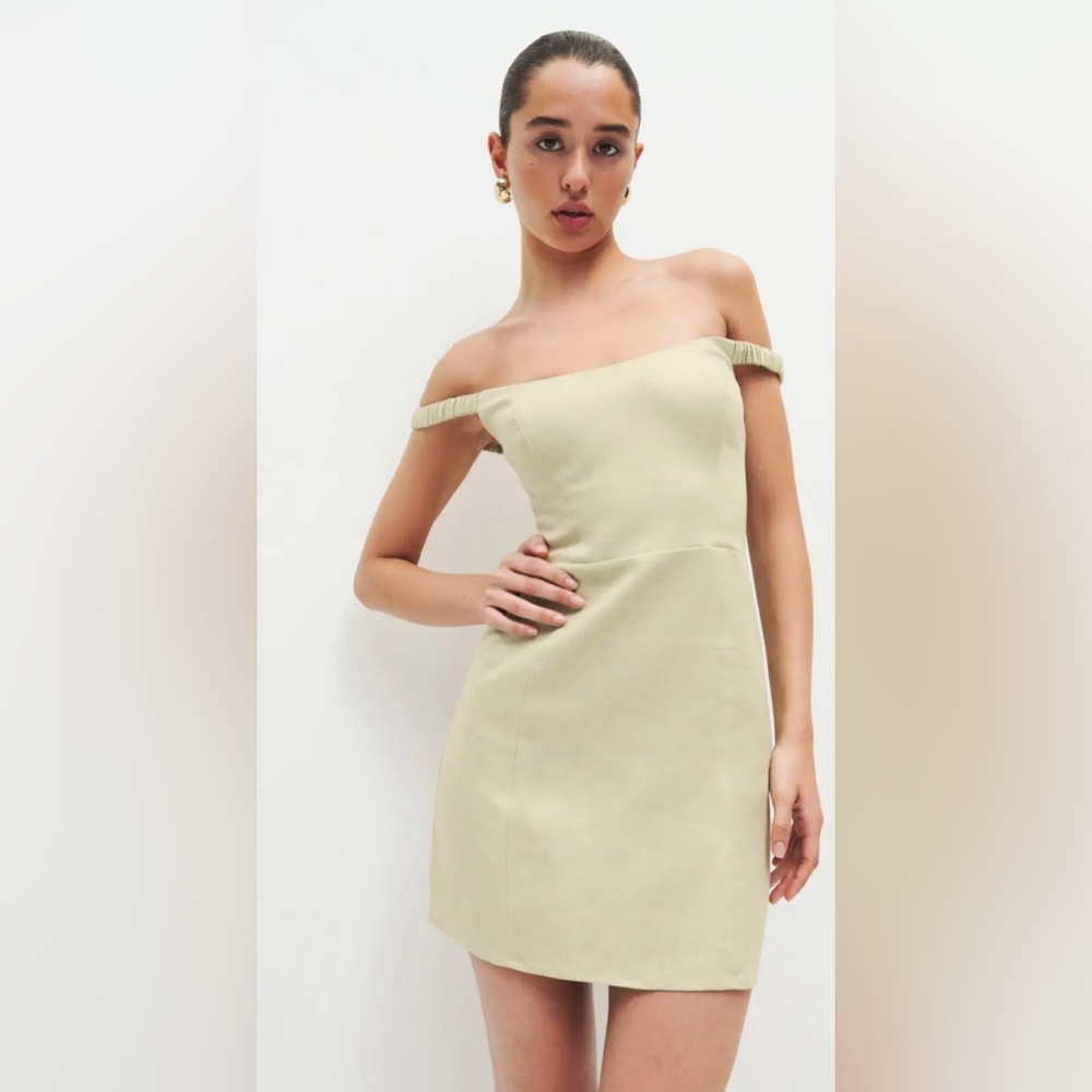 Reformation “sawyer” linen dress